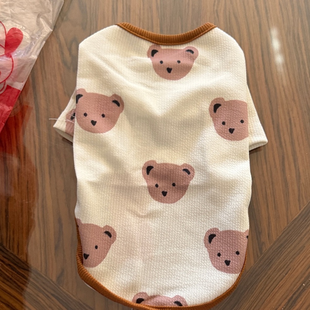 Hipidog White and Red Dog Sweater